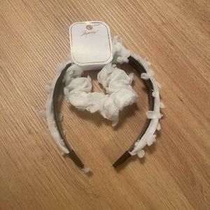 White Headband Set